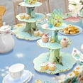 thumbnail image 5 of Cheerland Flower Teapot Cupcake Stand for Alice in Wonderland Party Decoration, 5 of 7