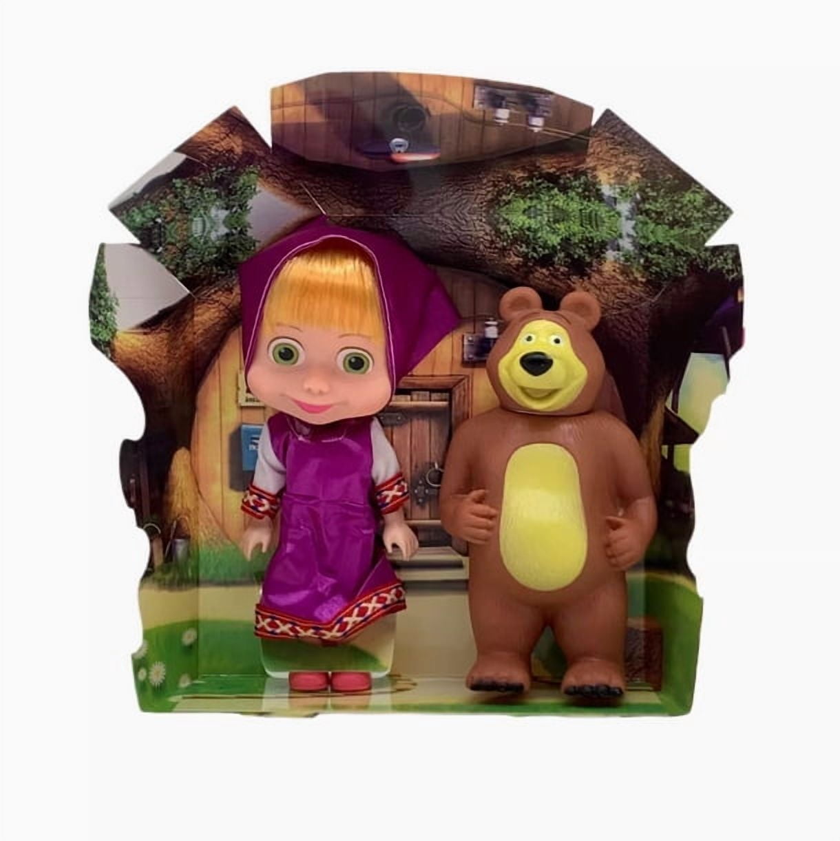 Masha and the Bear Doll Set