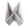 thumbnail image 7 of DII 11" Square Polyester Cube Herringbone Storage Bin in Gray (Set of 2), 7 of 7
