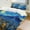 style-2, variant on Ocean Aqua Blue Teal Old Wood Turquoise 3D Set Duvet Cover Quilt Cover Theme for Twin Size