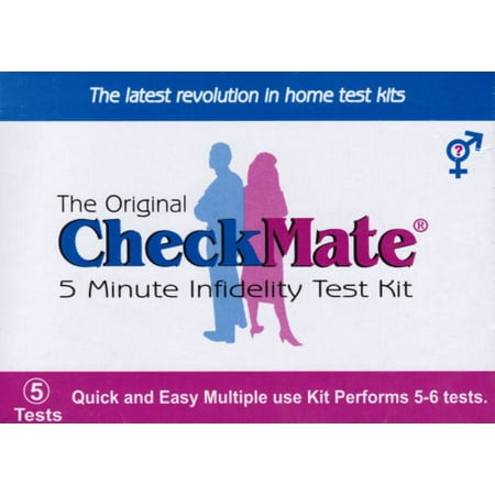 CheckMate Infidelity test kit (Catch a Cheating (Best Home Dna Testing Kits)