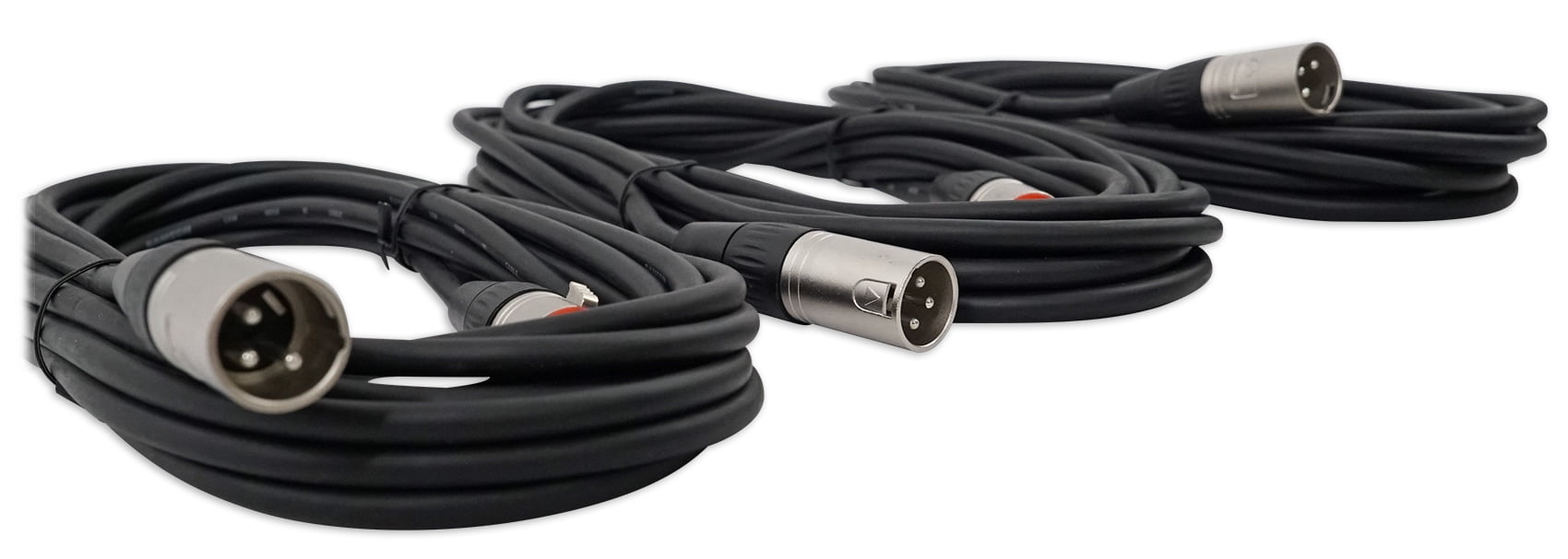 Samson MC18 18 Foot XLR to XLR Microphone Cable 3-Pack
