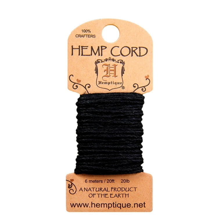Hemp Rope Cards - Braided & Twisted Craft Rope - Hemptique