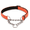 Orange, variant on DESIGNICE Light Up Dog Collar for Active Dogs Dog Light Up Collar Strong and Reliable Glow In The Dark Dog Collar,Green