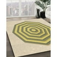 thumbnail image 3 of Ahgly Company Machine Washable Indoor Rectangle Transitional Sun Yellow Area Rugs, 8' x 12', 3 of 7