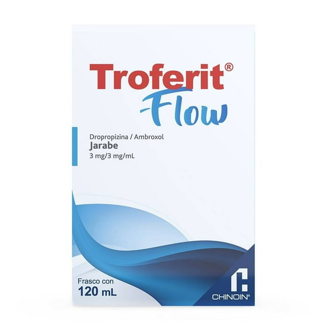 Troferit Flow Dropropizina 3 mg, Ambroxol 3 mg 120 ml