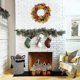 thumbnail image 5 of Guirnalda de piña de hoja de arce de Navidad artificial compatible con la decoración del hogar kaili Sencillez, 5 of 5