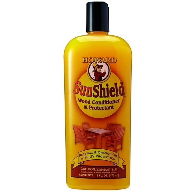 Howard SWAX16 SunShield Outdoor Furniture Wax with UV Protection, 16