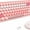 Pink pro, variant on AJAZZ 308i Color Gradient Wireless Keyboard and Mouse Set, Retro Typewriter Keyboard with Cute Theme Round Keycaps for Mac/Windows/PC/Laptop