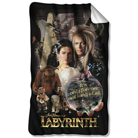 - Labyrinth Family Fantasy Adventure 1986 Movie Fleece Blanket Multi Color