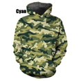 thumbnail image 3 of Sudadera con estampado 3D de camuflaje para hombre y mujer, sudaderas con capucha informales a la moda, sudaderas con capucha holgadas de talla grande, 3 of 5
