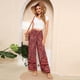 thumbnail image 3 of Pantalones anchos de pierna ancha para mujer, 3 of 5