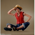 thumbnail image 3 of Bandai Spirits One Piece Monkey D Luffy Vinyl Figure, .10" x 4.25" x 1.75", 3 of 13