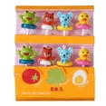 thumbnail image 1 of Fusipu 1 Set Mini Fruit Fork Cartoon Reusable Snack Cake Dessert Food Fruit Pick Toothpick Bento Lunches Party Decor, 1 of 8