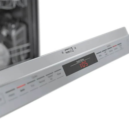 Bosch - 800 Series 24" Top Control Built-In Stainless Steel Tub Dishwasher with 3rd Rack and CrystalDry, 42 dBa - Stainless Steel