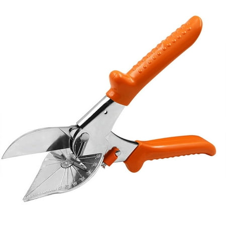 

Non-slip Multi Angle Shear Cutter Shear Hand Tool Cuts 45-135 Degree Miter Snips Gasket Trim Shears Scissors for Plumbing Angular Cutting