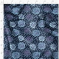 thumbnail image 3 of Soimoi Floral Print - Blue, Moss Georgette Fabric Material - 42 Inch Wide, 1 Yard, Unstitched Versatile Fabric For Dresses, Skirts, Blouses, Drapery Projects, 3 of 6