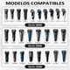 thumbnail image 3 of TRYXZSZ Cabezal de Repuesto Compatible Philips Norelco, Cabezal de Repuesto Rasuradora Philips SH30, para Series 3000, 2000, 1000 y S738 Click & Style, 3 of 5