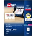 thumbnail image 1 of Tarjetas giratorias imprimibles Avery Sure Feed, 3 x 5 unidades, color blanco, 150 tarjetas, 1 of 2