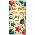 thumbnail image 2 of Metallic Lettering Banner with Peace Sign Decor Party Background for Farewell Party Decorations Celebration Photo Backdrop Supplies Balloon Party, 2 of 3