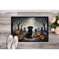 thumbnail image 2 of Black Pug Spooky Halloween Indoor or Outdoor Mat 24x36, 2 of 5