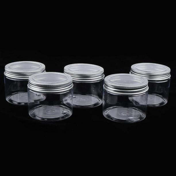 5 Unids Botella De Plástico Recipiente Cosmético Perfecl Tarro De Polvo 150ml