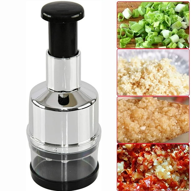 EIMELI Food Chopper Manual Hand Chopper Dicer Slap Press Chopper Mincer
