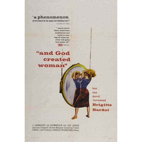Et Dieu... cra la femme Movie Poster (11 x 17)