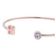 thumbnail image 3 of Pulsera Mujer Inicial Letra LuckyLy, Acero Inoxidable y Zirconia Cúbica, Modelo Sonia rosa UNITALLA, 3 of 8