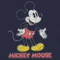 thumbnail image 2 of Toddler's Mickey & Friends Distressed Mickey Logo Graphic Tee Navy Blue 2T, 2 of 3