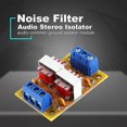 thumbnail image 3 of Audio Stereo Isolator Eliminate Current Sound Interference Filter Eliminator Ground Loop Suppressor Noise Isolation, 3 of 5