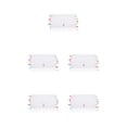 thumbnail image 3 of Guardoinrt Plastic Mesh Cloth Canvas Sheets Wallet Crossbody Bag Grid Sewing Thread Craft DIY Handicraft Accessory Crafting Supplies Small 5Set, 3 of 6