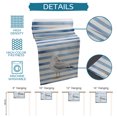 thumbnail image 5 of Table Runners 90 Inches Long Dress Scarves, Navy Blue Birds Farmhouse Coffee/Dining/Kitchen Table Decor Table Runner for Living Room, Coastal Nautical Summer Striped 13x90 Inch, 5 of 5