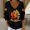 Black, variant on Women’s Autumn Winter Wool Knit Pullover Halloween Jumper Plain Elegant Round Neck Sweater Warm Basic Knitted Top Casual Daily Wear 1 Pack, Orange,L