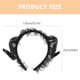 thumbnail image 4 of KAKOWELY Diadema de Halloween para fiestas, disfraz, diadema con cuernos de diablo, accesorio para el cabello para fiestas, 4 of 4