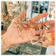 thumbnail image 1 of Custom Big Block 14k 18K Gold 26 Letter Nombre inicial Cadena Collares de acero inoxidable con colgante de letra inicial Sincero Hogar, 1 of 6
