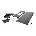 thumbnail image 2 of StarTech.com Under Desk-Mount Keyboard Tray - 26.4��� Wide - Adjustable - Ergonomic Slide-Out Keyboard Shelf with Tilt and Swivel (KBTRAYADJ) - Keyboard drawer - under-desk mountable - black - for P/N: ARMBARDUOV, ARMBARTRIO2, ARMDUALSS, ARMDUALV, LTRISERP, MONSTADJDL, MONSTADQI, 2 of 3