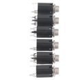 thumbnail image 1 of Audio Socket, Metal Plastic 6 Pcs Widely Compatible 6.35mm Guitar Input Jack  For Equalizer, 1 of 8