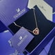 thumbnail image 2 of COLLAR SWAROVSKI CORAZON COLGANTE GEMA ROSA + KIT DE REGALO, 2 of 6