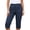 #01 Black 【Mix & Match: Stock Up on Your Favorite Colors】, variant on Women's Soft Nylon Spandex Cargo Capris, Elastic Waist Pull-On Pants with Functional Pockets, Stretchy Lightweight Quick-Dry Travel Bottoms, For Hiking Workout Everyday | TruHer,Black L