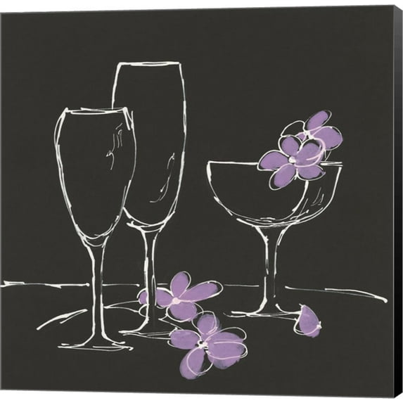 Champagne Please by Chris Paschke, Canvas Wall Art