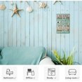thumbnail image 2 of Lake Rules Decor, Country Lake House Decor for Farmhouse, Cabin, Beach, Bar, 12x8 Inches Aluminum Metal Wall Sign - Go Boating, 2 of 6