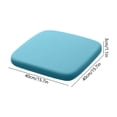 thumbnail image 3 of Beautynvta Seat Cushion, Square Chair Cushion, Soft Comfortable Sponge Cushion, Removable Non-Slip Seat Cushion for Kitchen Dining Office Dormitory Chair, 15.7''x15.7'', Blue, 3 of 7