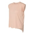 thumbnail image 2 of Bella + Canvas 8804 Ladies Flowy Muscle T-Shirt with Rolled Cuff, 2 of 5