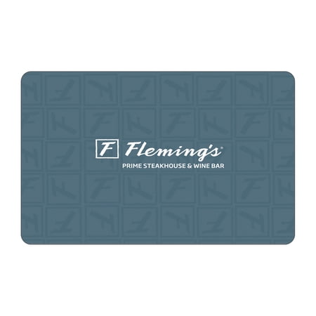Fleming’s Prime Steakhouse & Wine Bar eGift Card [Email Delivery]