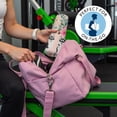 thumbnail image 5 of Husky Dog Flower Floral Hot Yoga Mat Towel Non Slip for Hot Yoga - Quick-Drying Yoga Mat Cover with 4 Corner Pockets with Travel Bag - Hot Yoga Towel Non Slip 74"x26", 5 of 6