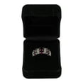 thumbnail image 5 of Sterling Silver Red Garnet and Marcasite Statement Ring, Size 6, 5 of 6