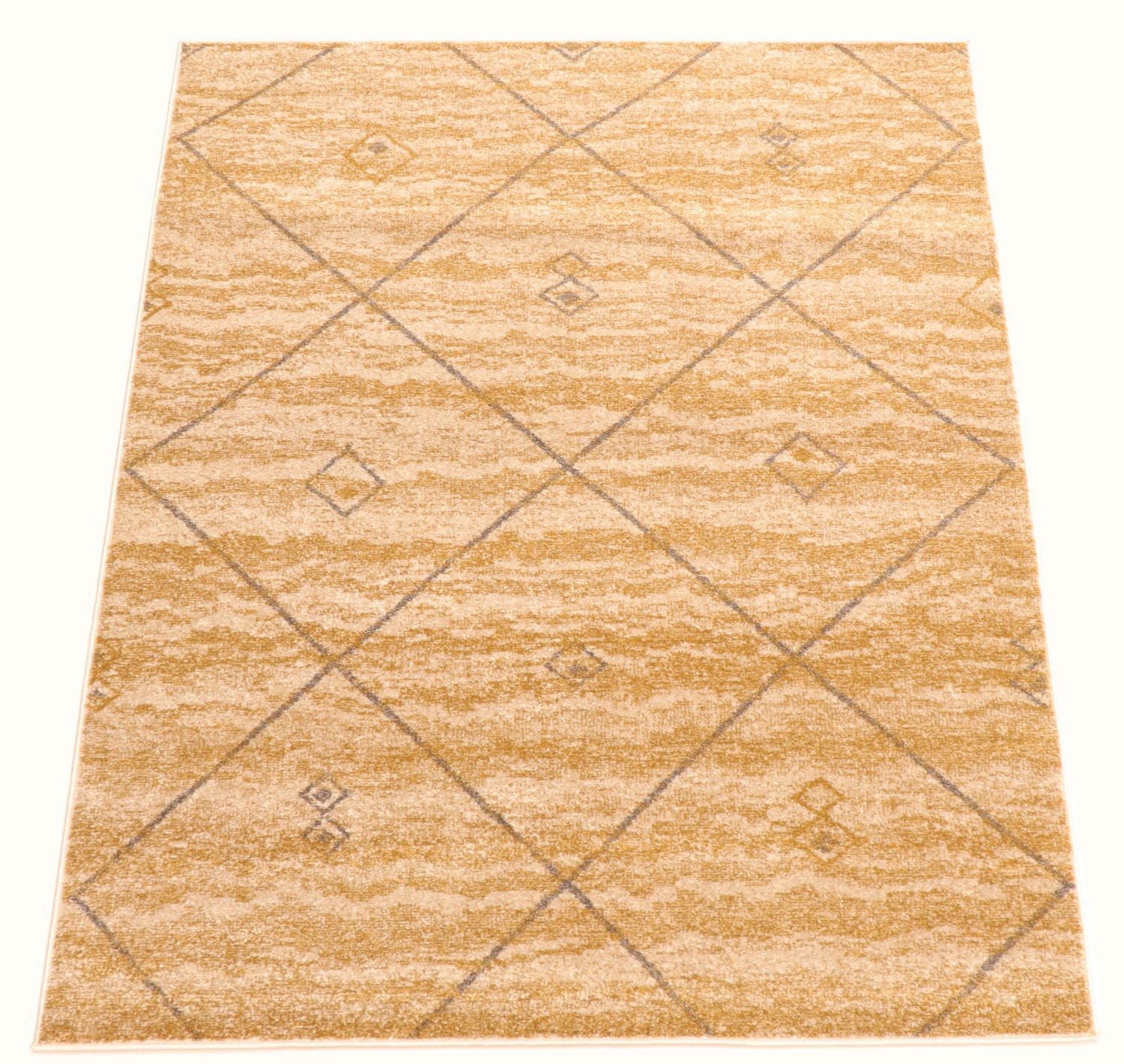 ECARPET Abstract Geometric Area Rug, Modern Indoor Carpet Devos Collection