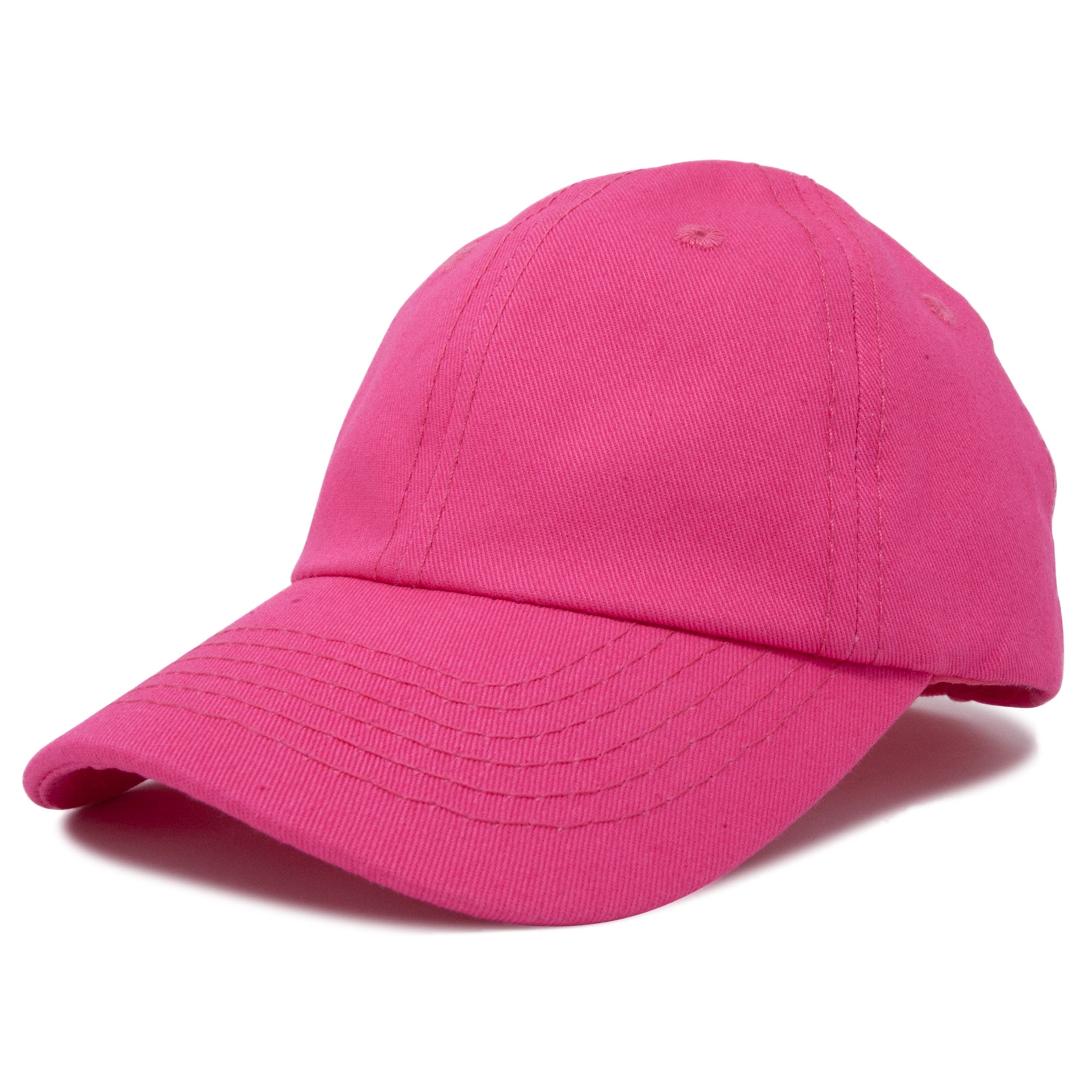 DALIX Toddler Hats for Girls Baseball Cap Kids Hat Infant Girl Caps Hot Pink