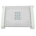 thumbnail image 2 of Reposapiés ergonómico ajustable en altura de 6 pies con textura de masaje y rodillo para oficina, color verde, 2 of 14